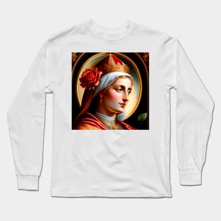 Saint Mirthes of the  Mystical Rose Long Sleeve T-Shirt